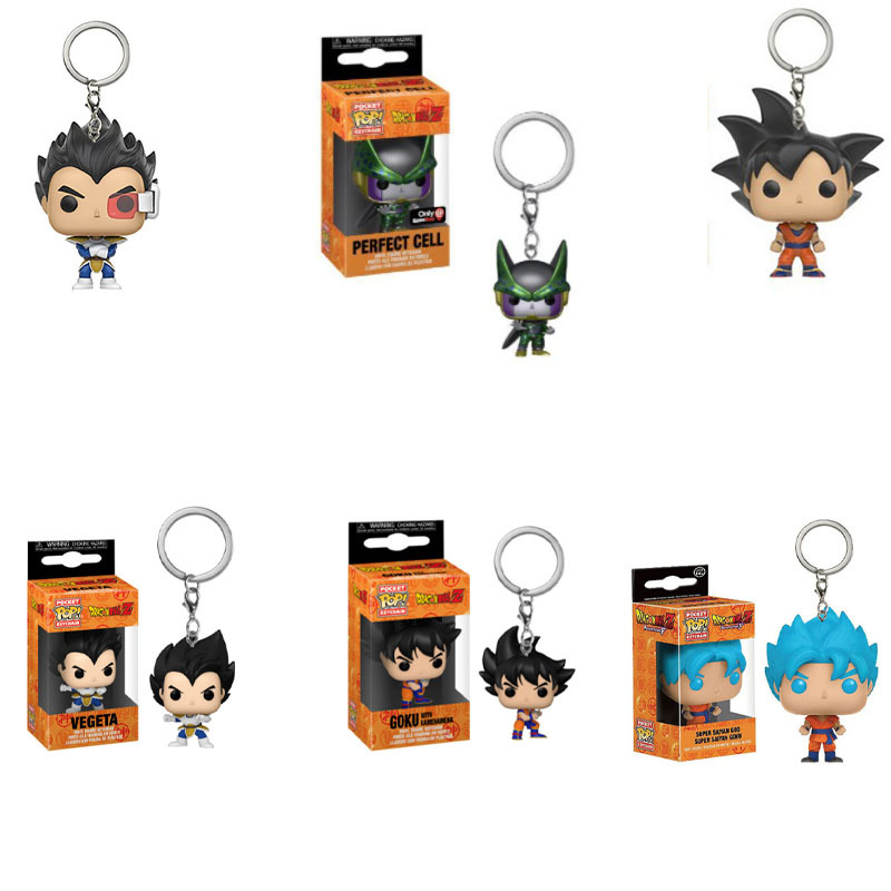 Model Kit Vegeta - Funko Dragon Ball Goku Vegeta Keychain