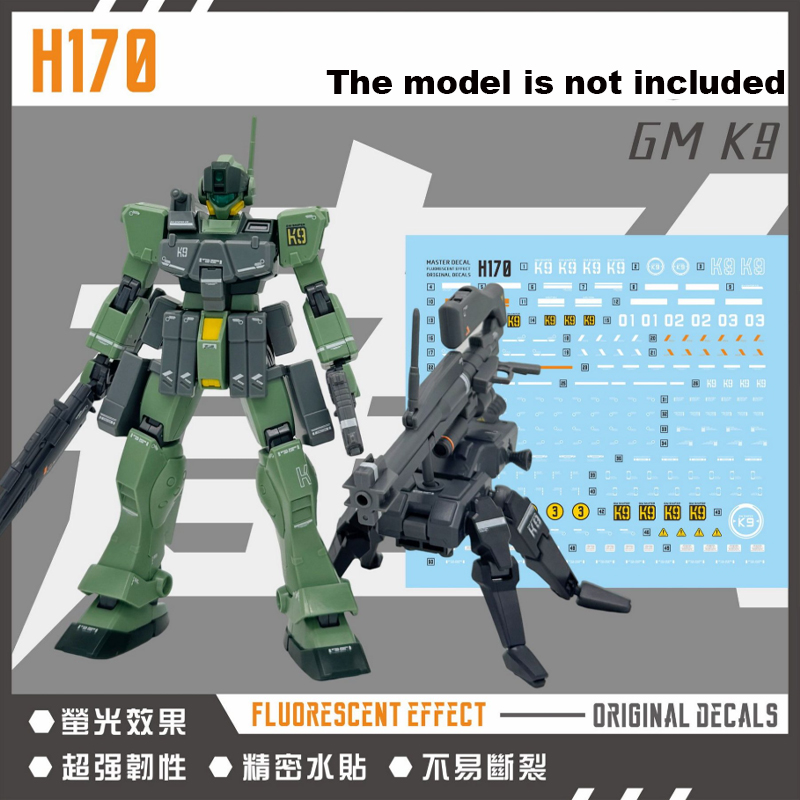 Model Kit Japan - Hot New Master Waterslide Decal High