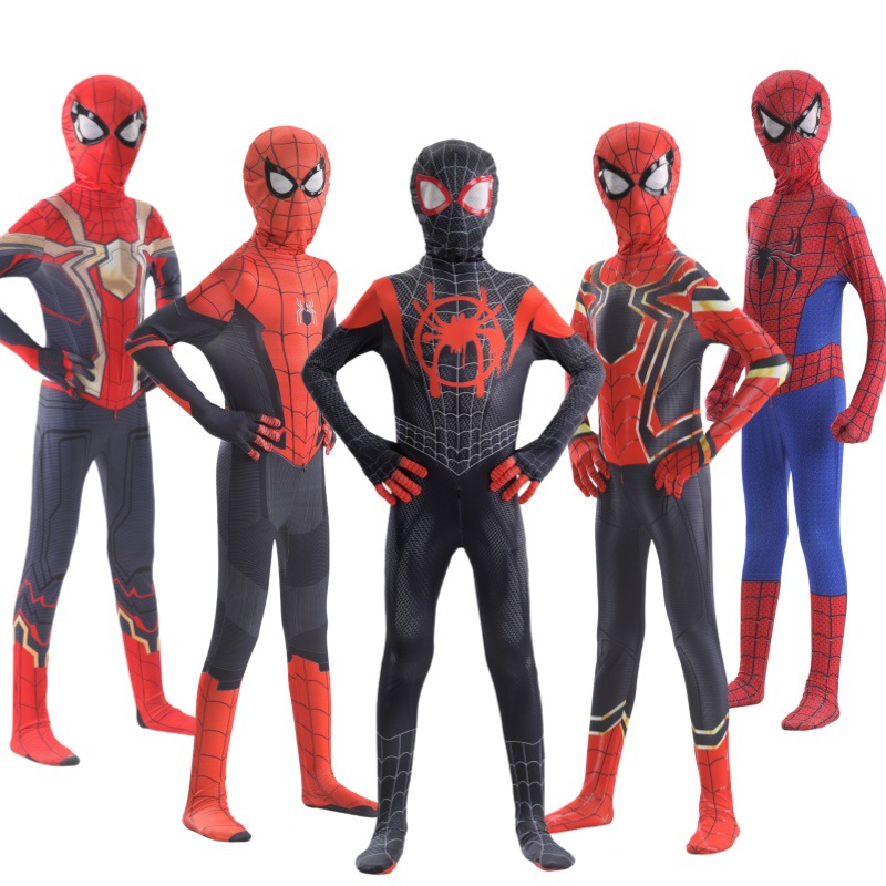Model Kit Spiderman - Full Set Halloween Cosplay Costume For