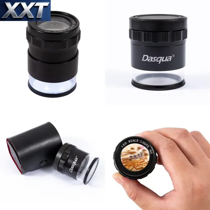 Magnifier With Light - XXT Industrial High Definition Loupe High