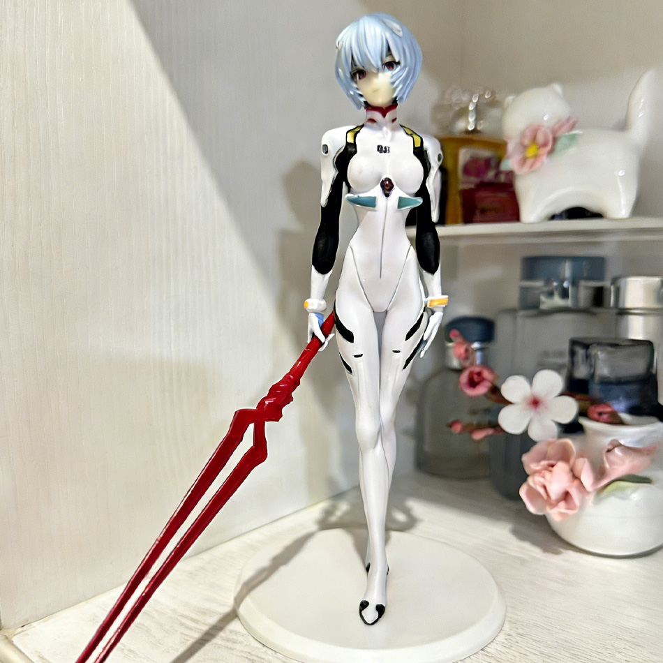 Model Kit Evangelion Bandai - 23cm Rei Ayanami Action Figure with