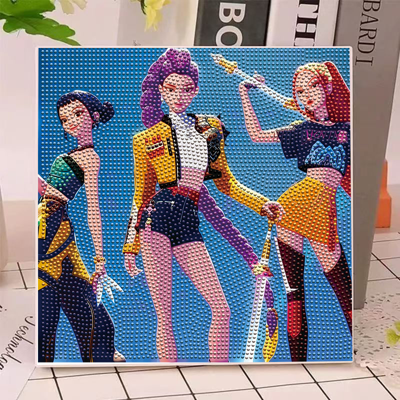 Model Kit Tools - Anime Hunters Gilrs Lumi Mila Zoi
