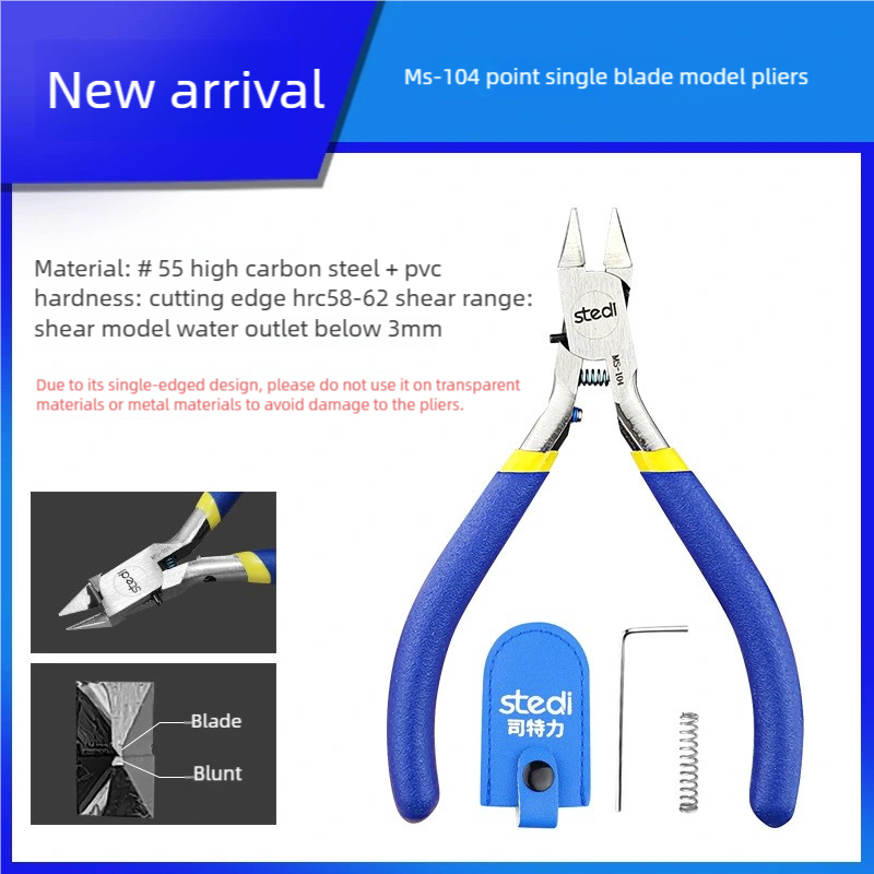 Stedi Single Edge Pliers for G - Tamiya Model Paint Set recension och pris