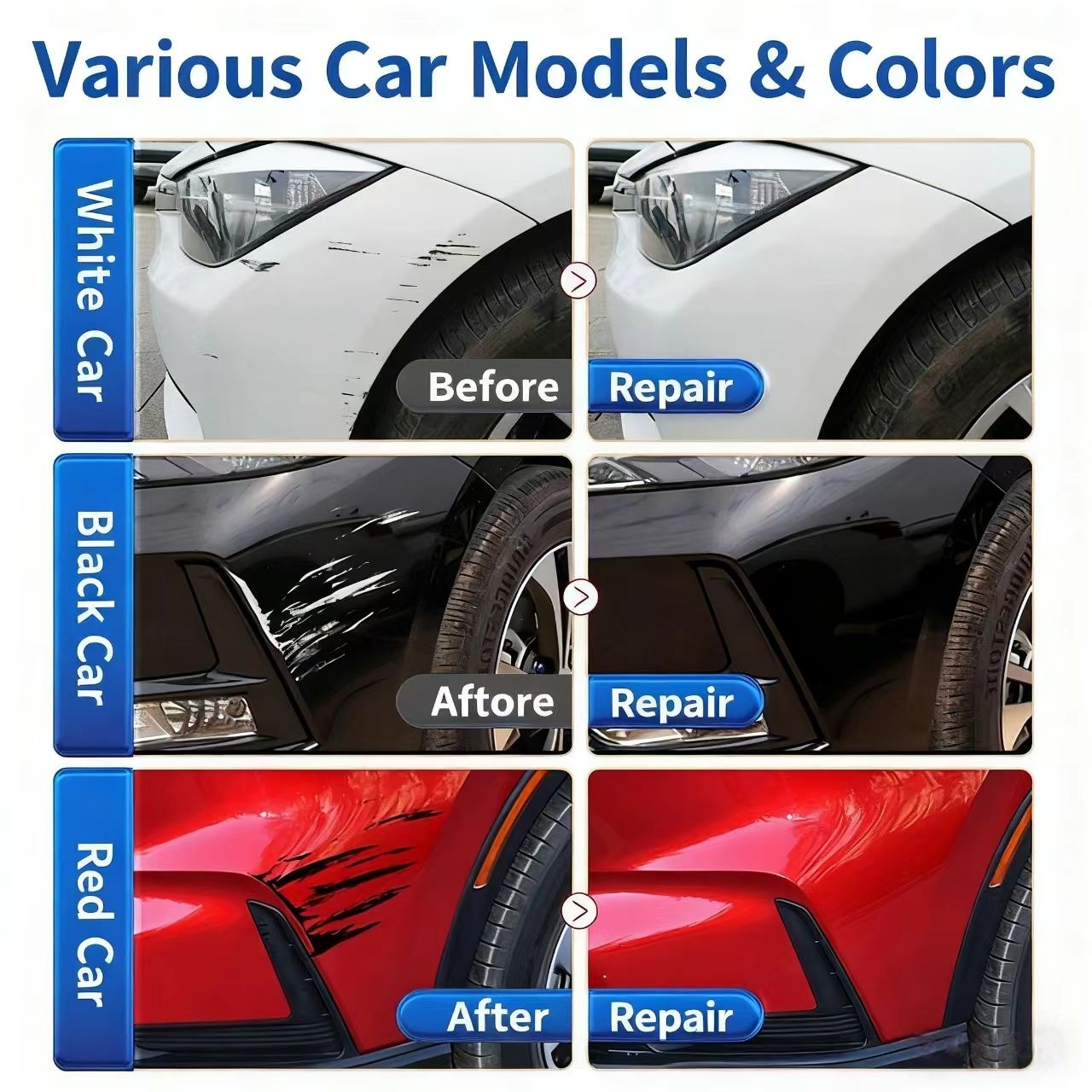 Car Touch Up Paint(Magnetic Gr - Metallic Paint Set recension och pris