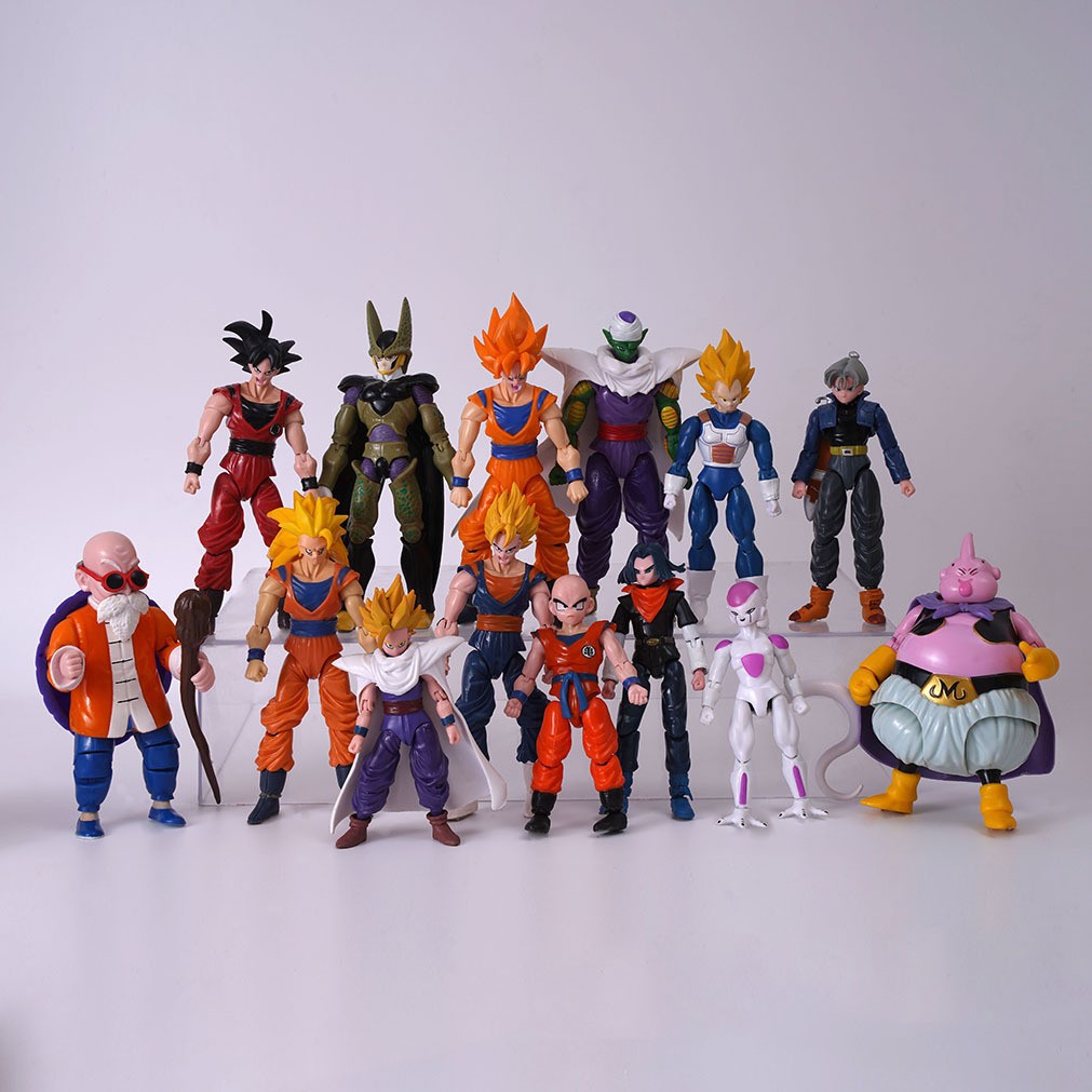 1-14PCS Anime Dragon Ball Z Su - Model Kit Vegeta recension och pris
