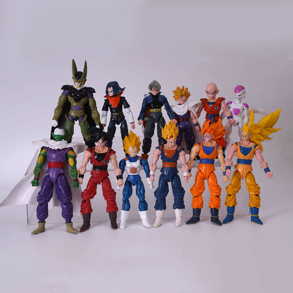 1-14PCS Anime Dragon Ball Z Su - Model Kit Vegeta recension och pris