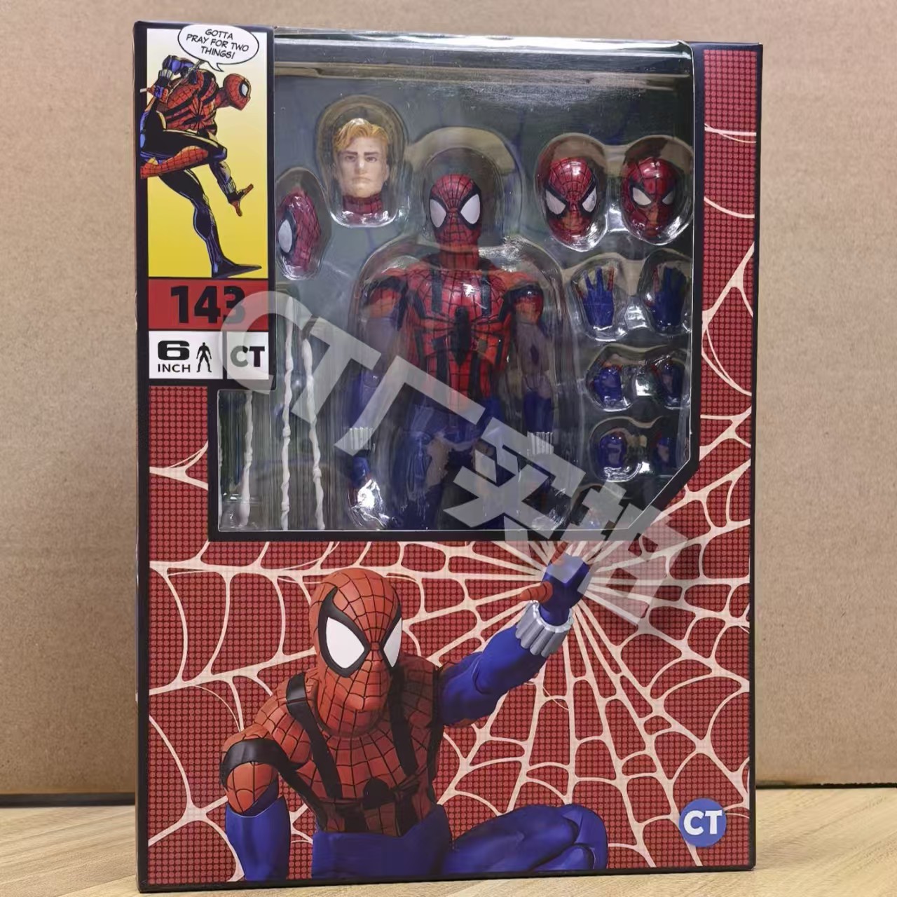 In Stock Ct Toys Spiderman Maf - Model Kit Spiderman recension och pris