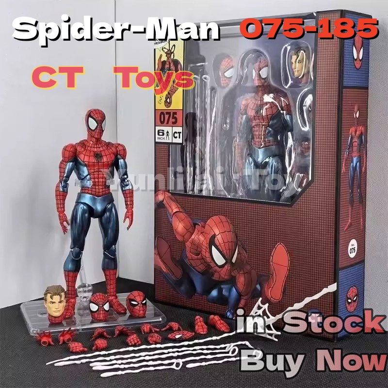 CT Toys Mafex 075 Spiderman Ac - Model Kit Spiderman recension och pris