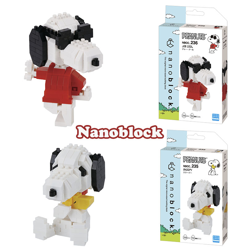 Nanoblock Peanuts Series Joe C - Model Kit Japan recension och pris