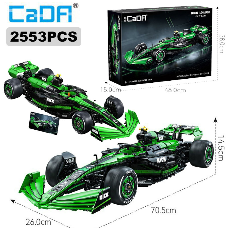 Cada 1:8  MOC Sauber F1 Team C - Model Kit Formula 1 recension och pris