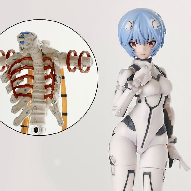 (In Stock) (W_4548) Rei Ayanam - Model Kit Evangelion Bandai recension och pris