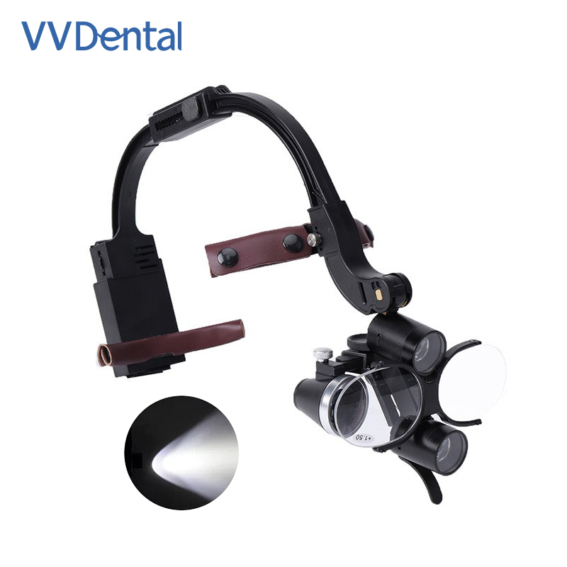 Dental LED Head Light Lamp 2.5 - Magnifier With Light recension och pris