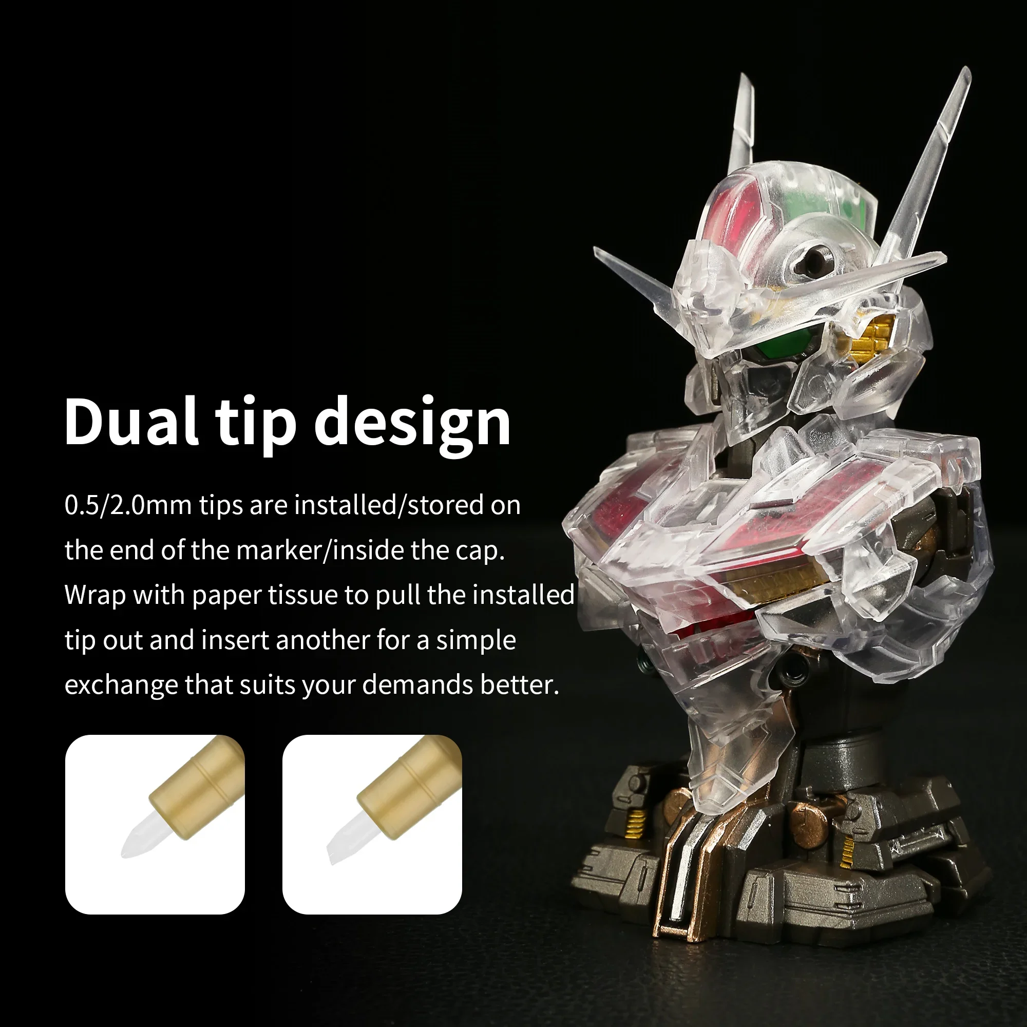 【2026 New】DSPIAE MKA 12 Colors - Metallic Paint Set recension och pris