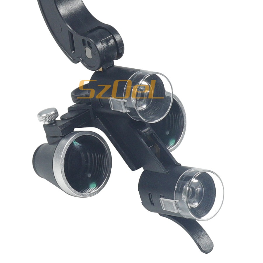 2.5X/3.5X Dental Binocular Mag - Magnifier With Light recension och pris