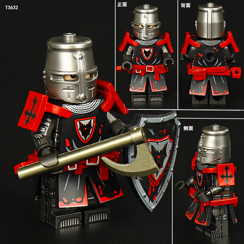 ST3631-3636 Middle Ages Fire D - Model Kit Knight recension och pris