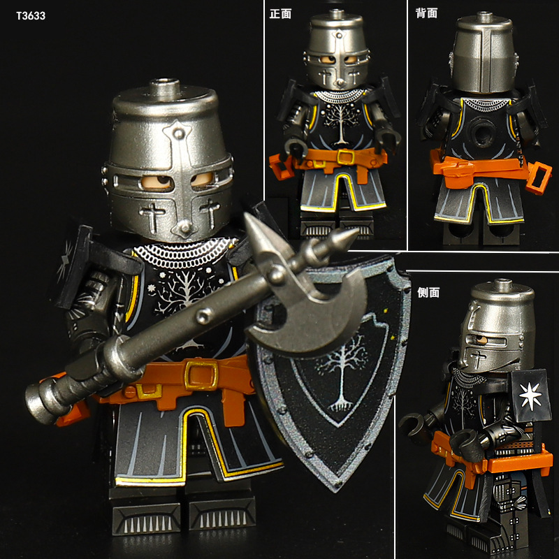 ST3631-3636 Middle Ages Fire D - Model Kit Knight recension och pris