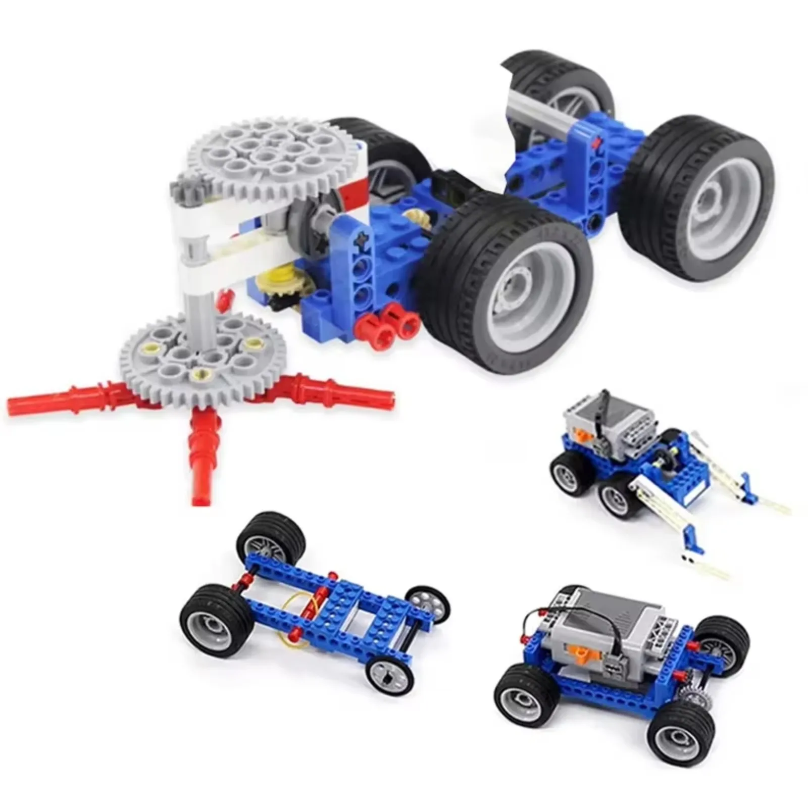 396PCS Technical MOC Building  - Model Kit Companies recension och pris