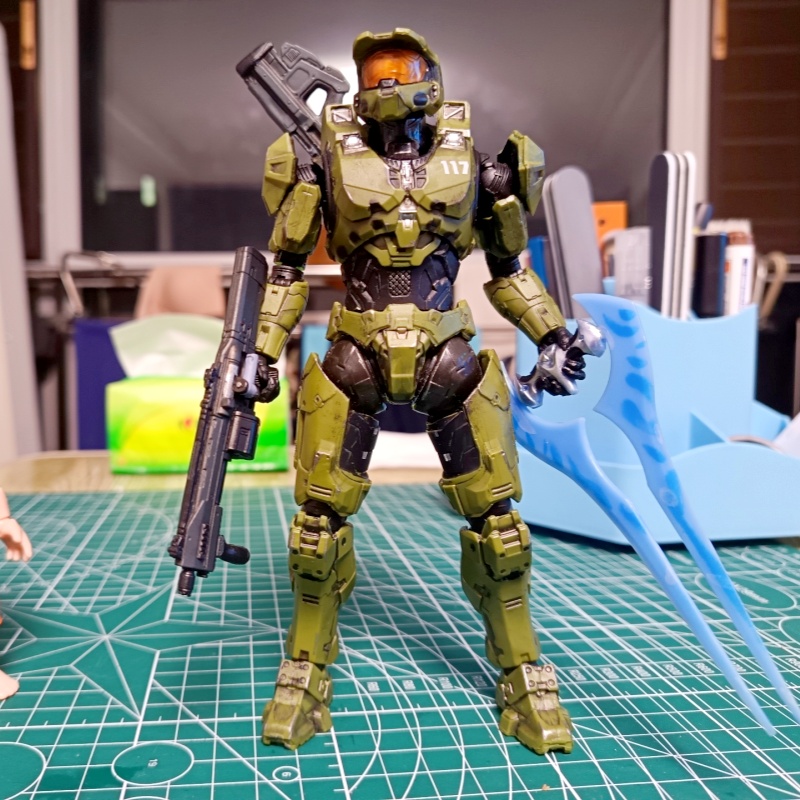 Sentinel Master Chief 18cm PVC - Model Kit Pacific Rim recension och pris