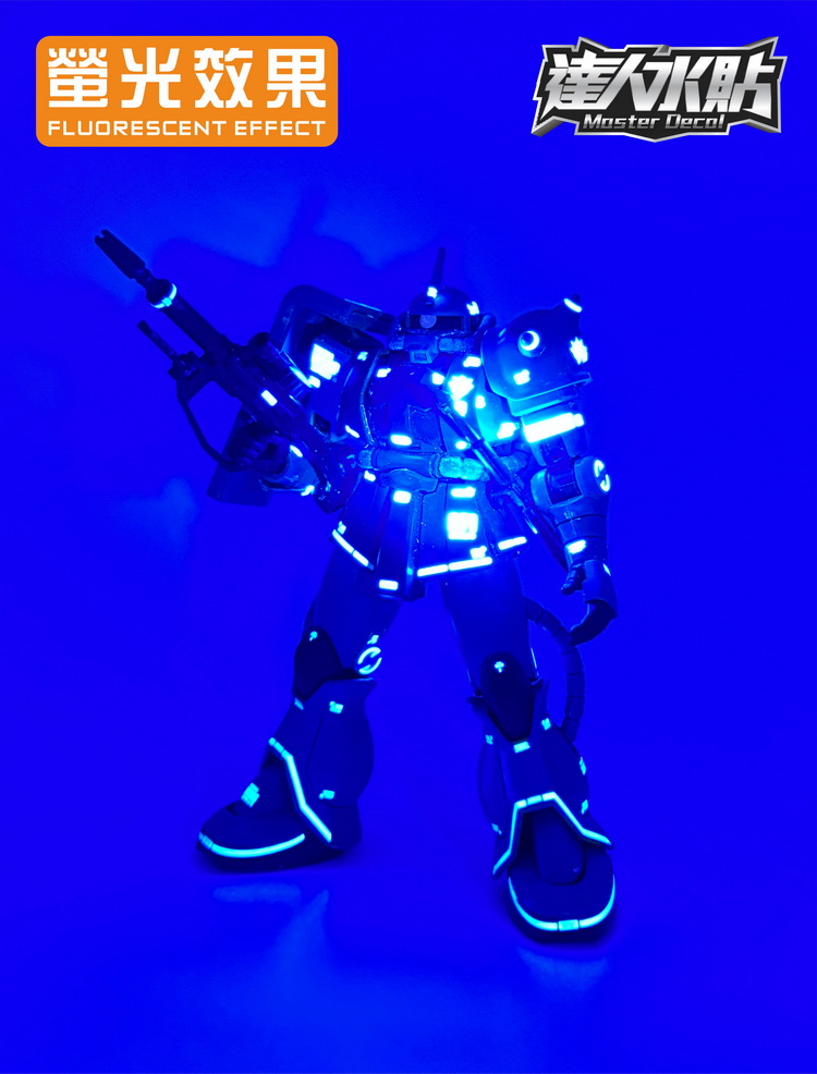 Master Decal H028 Fluorescent  - Model Kit Gundam Hg recension och pris