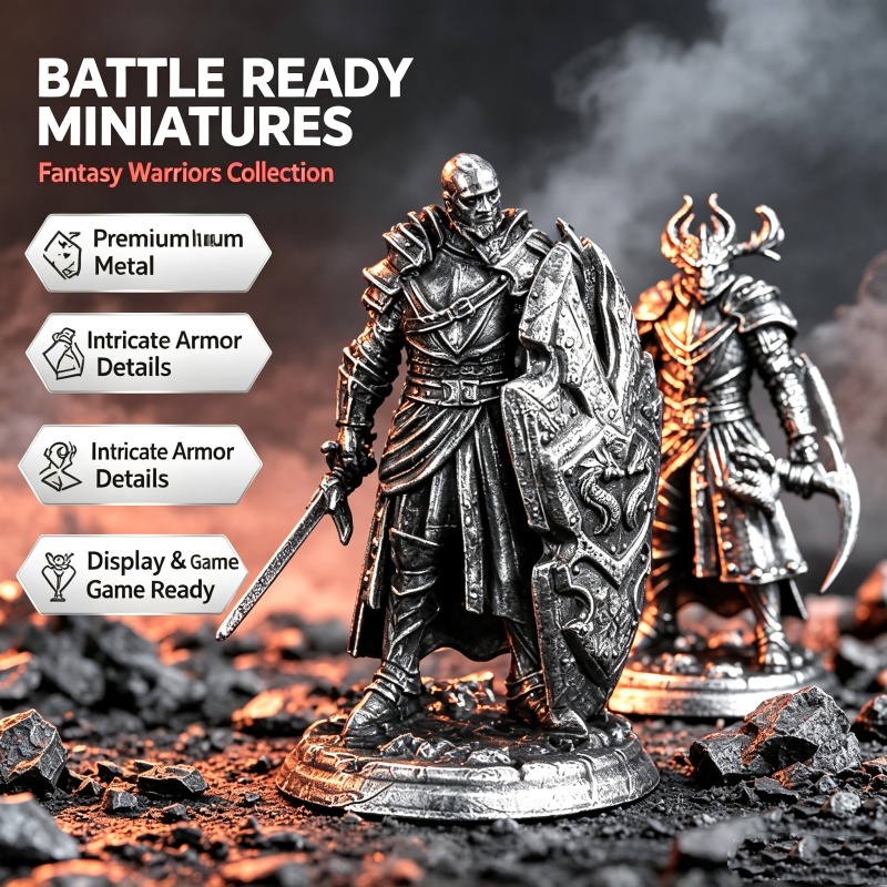 Solid White Copper Metal Minia - Model Kit In Era recension och pris