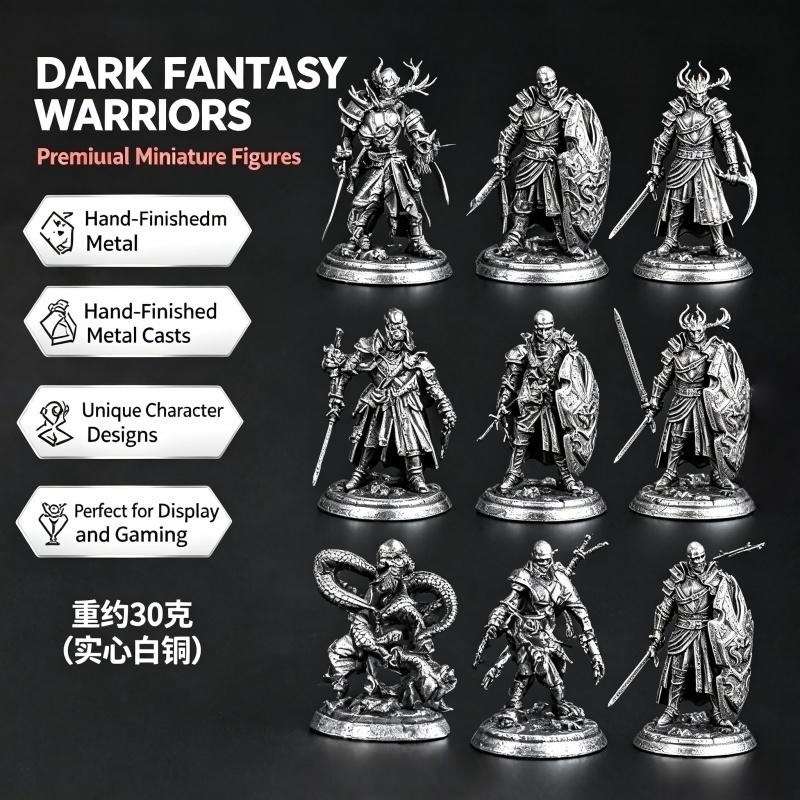 Solid White Copper Metal Minia - Model Kit In Era recension och pris