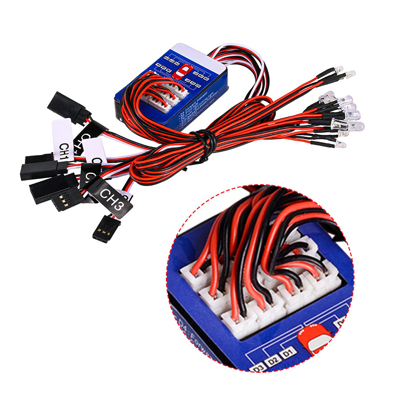 Rc 12 LED Lighting System Kit  - Model Kit Helicopter recension och pris