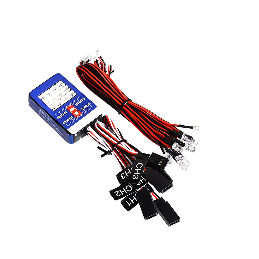 Rc 12 LED Lighting System Kit  - Model Kit Helicopter recension och pris