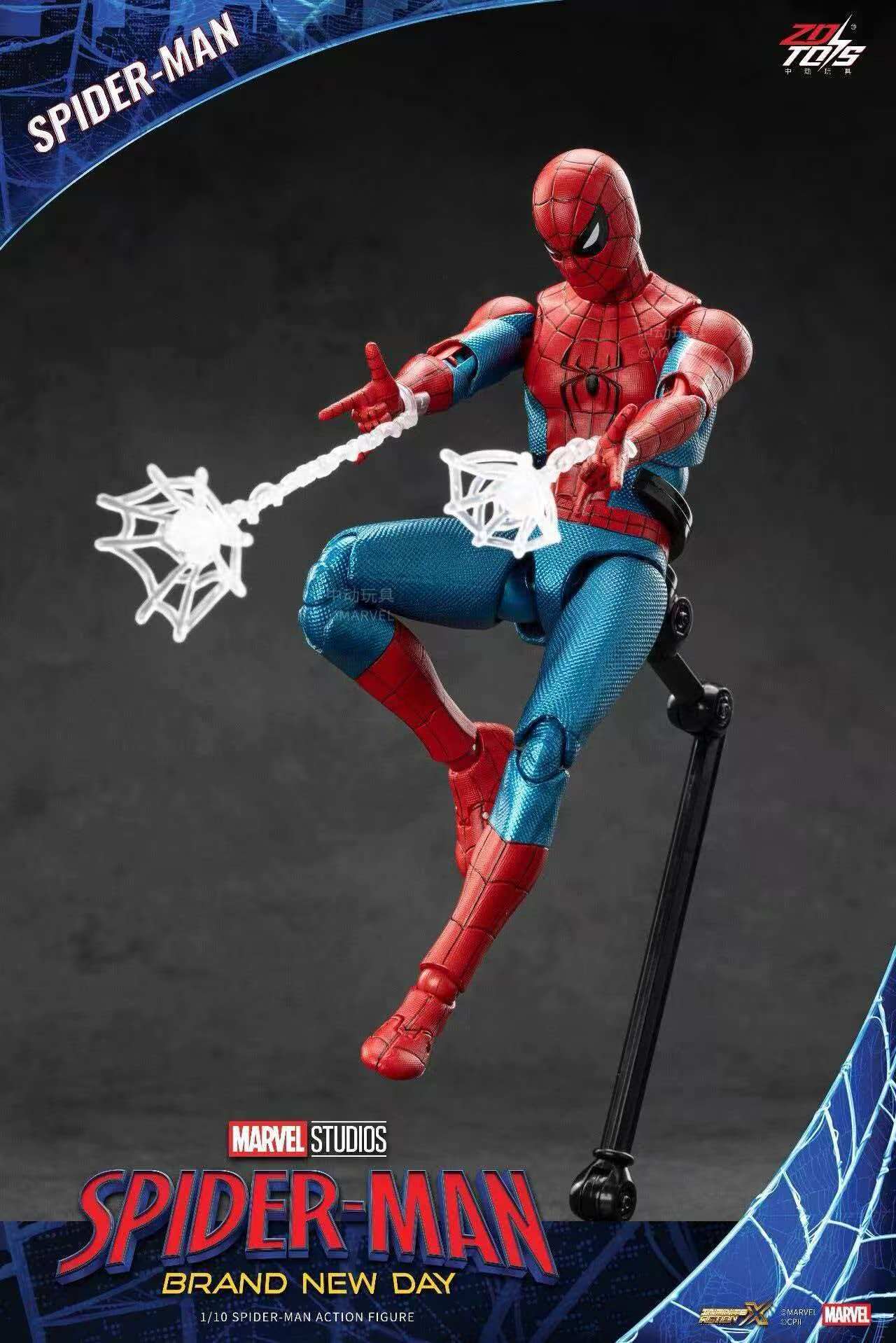 Original ZD Toys Spider Man Br - Model Kit Batman recension och pris