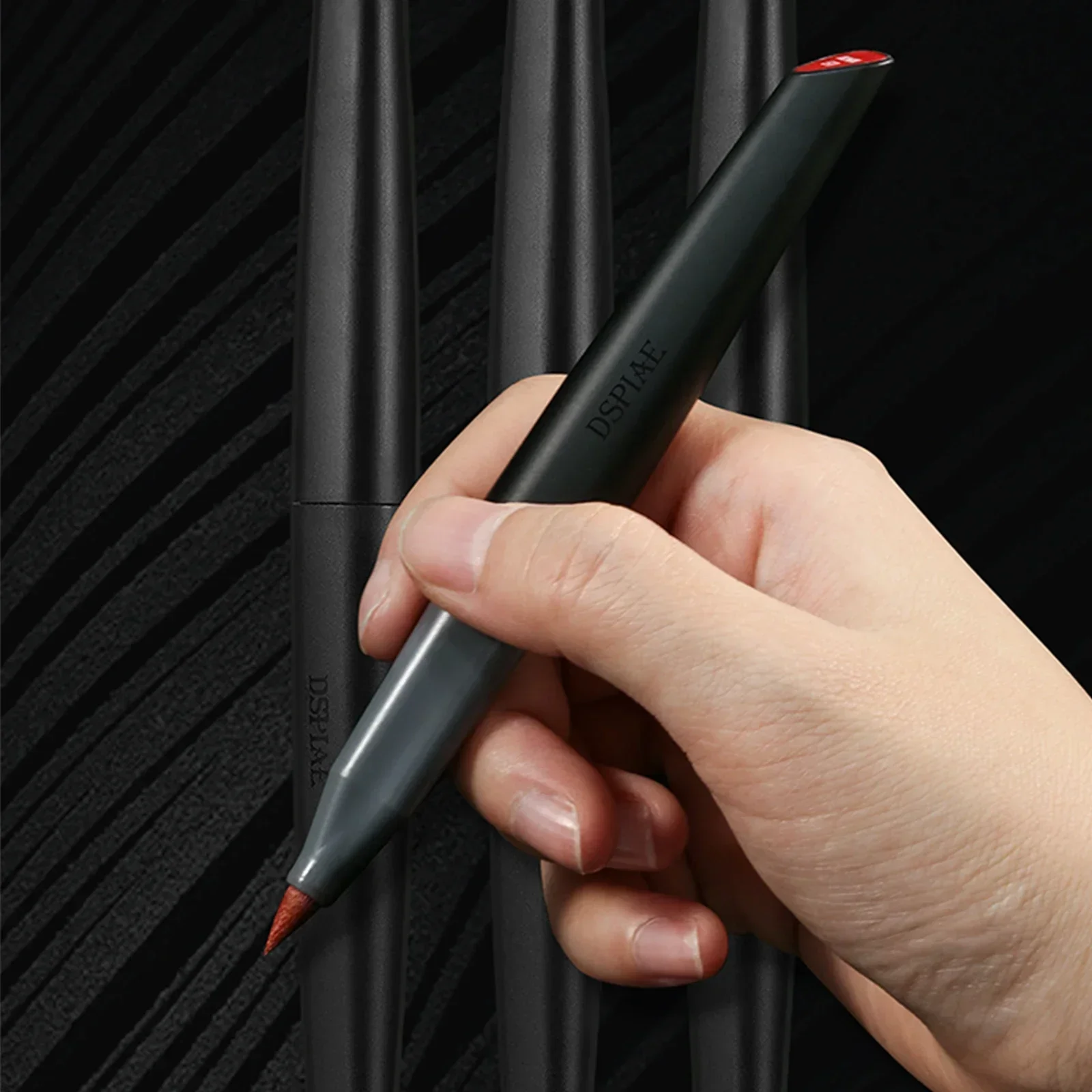 Dspiae 12 Colors Brush Pen Set - Metallic Paint Set recension och pris