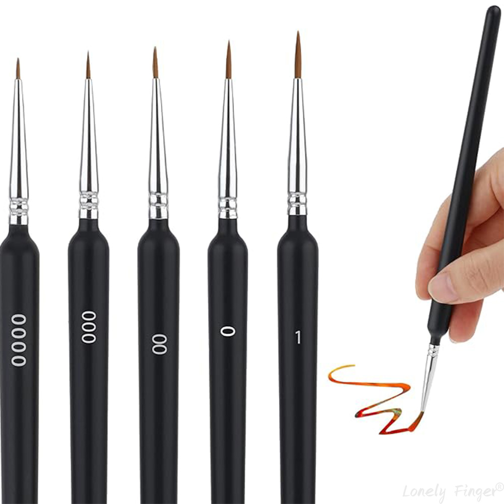 5/11Pcs Paint Brushes Set, Art - Metallic Paint Set recension och pris