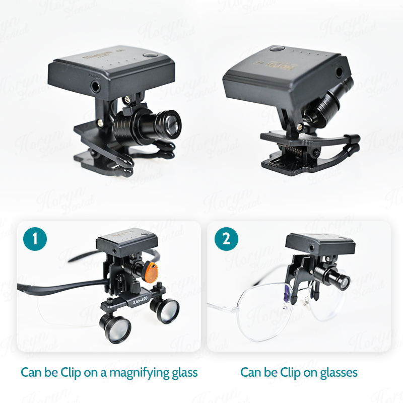 Dental 5W Wireless LED Headlig - Magnifier With Light recension och pris