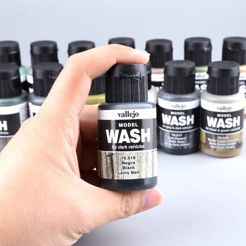 Vallejo 35ml Model Wash Weathe - Tamiya Model Paint Set recension och pris