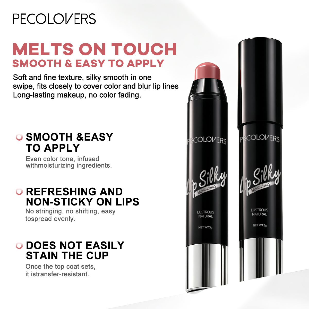 6PCS/SET Hydrating Lipstick Cr - Model Kit Formula 1 recension och pris