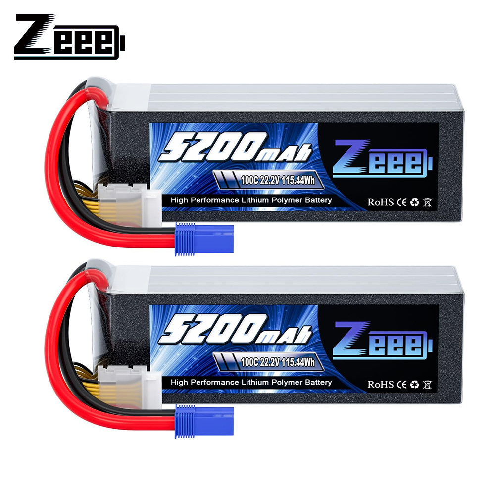 Zeee 6S 5200mAh Lipo Battery 2 - Model Kit Helicopter recension och pris