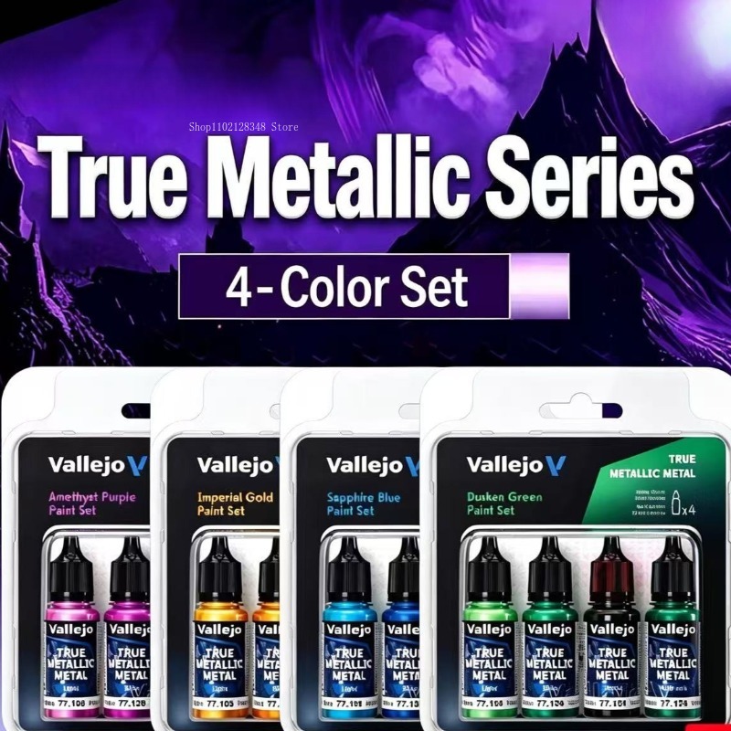 Water-based Metallic Paint Set - Metallic Paint Set recension och pris