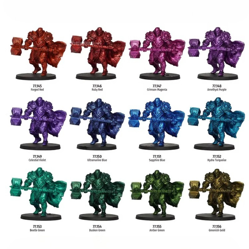 Water-based Metallic Paint Set - Metallic Paint Set recension och pris