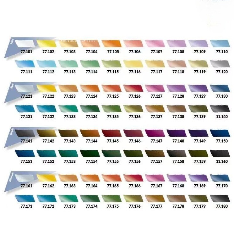 Water-based Metallic Paint Set - Metallic Paint Set recension och pris